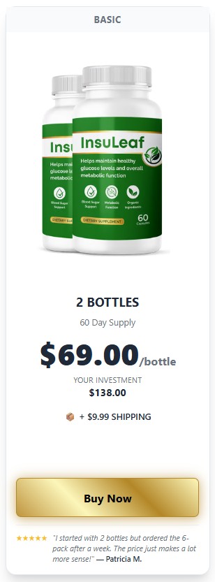 InsuLeaf 2-Bottle Price